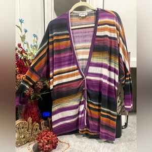Modern Multicolor Top for Women Size 1XL